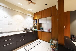 Kitchen in 3 BHK Apartment at Chandkheda – for Sale