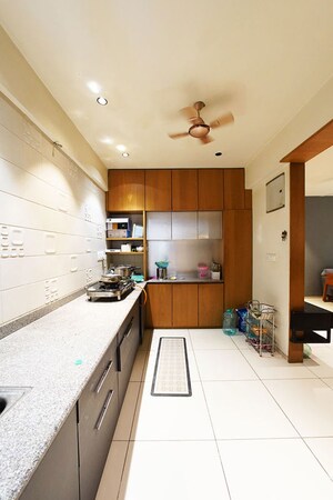 Kitchen in 3 BHK Apartment at Chandkheda – for Sale