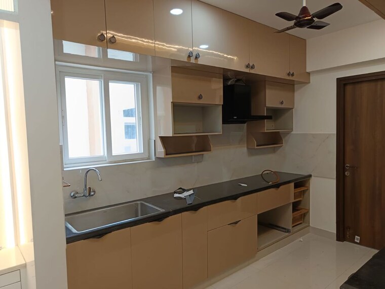 Kitchen, greenspace-celestial 3 Bedroom 1750 Sq.Ft. Apartment In Kokapet Hyderabad 10477956
