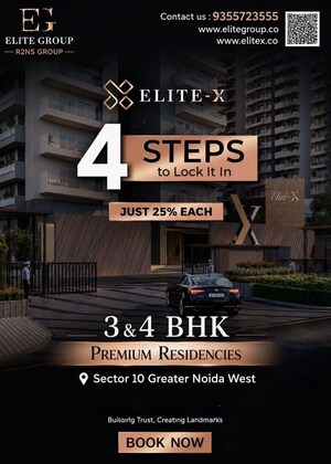 3 BHK Apartment – Exterior View View at Elite X, Sector 10 Greater Noida - for Sale