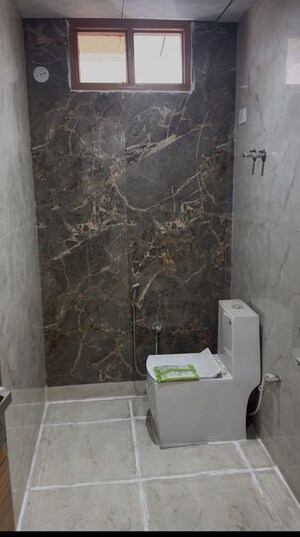 Bathroom in 3 BHK Builder Floor at Anant Dham Society, Sector 49 – for Rent