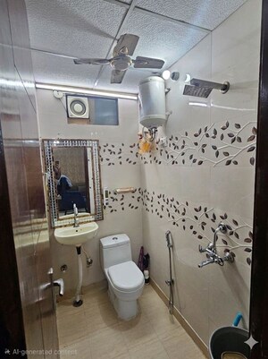 Team Area in 2 BHK Builder Floor at Jaipurias Sunrise Greens, Ahinsa Khand 1 – for Rent