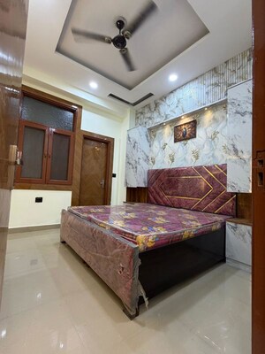 Bedroom in 2 BHK Builder Floor at Jaipurias Sunrise Greens, Ahinsa Khand 1 – for Rent