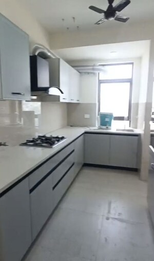 Kitchen in 3 BHK Apartment at Unitech Fresco, Sector 50 – for Rent