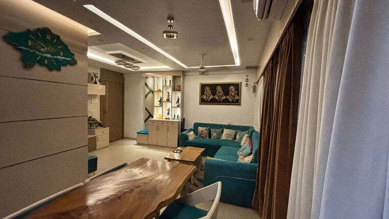 Living Room, neelkanth-greens 2 Bedroom 750 Sq.Ft. Apartment In Manpada Thane 10478018