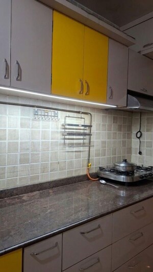 Kitchen in 2 BHK Apartment at Neelkanth Greens, Manpada – for Rent