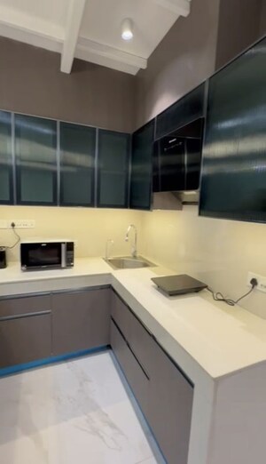 Kitchen in Studio Apartment at M3M Sky Lofts, Sector 71 – for Rent