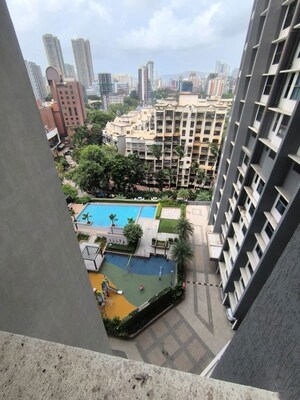 Balcony in 2 BHK Apartment at Raj Infinia, Malad West – for Rent
