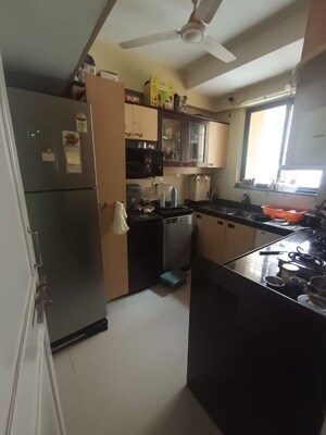 Kitchen in 2 BHK Apartment at K Raheja Vihar, Powai – for Rent