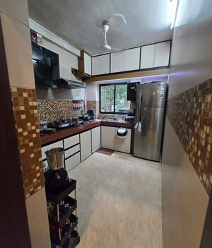 Kitchen in 2 BHK Apartment at Aalap CHS, Dadar East – for Rent