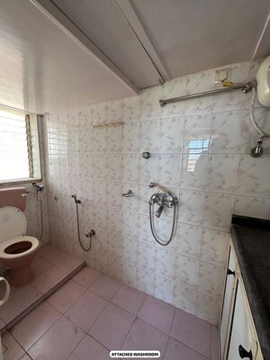 Bathroom in 2 BHK Apartment at Priya CHS Worli, Worli – for Rent