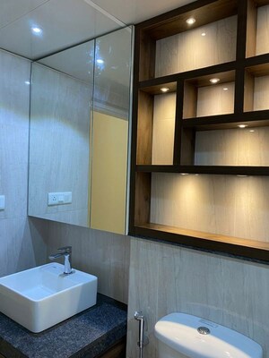 Attached Bathroom in 3 BHK Apartment at Shapoorji Pallonji Park West, Binnipete – for Sale