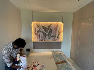 Bedroom in 2 BHK Apartment at Lady Ratan Tower, Worli – for Rent