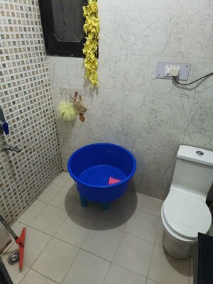 Bathroom in 4 BHK Builder Floor at Panchsheel Vihar – for Rent