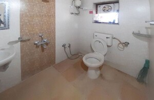 Bathroom in 2 BHK Apartment at Om Enclave Kalyan, Kalyan West – for Rent