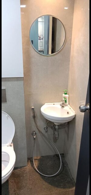 Bathroom in  Office Space at Ajmera Sikova, Ghatkopar West – for Sale