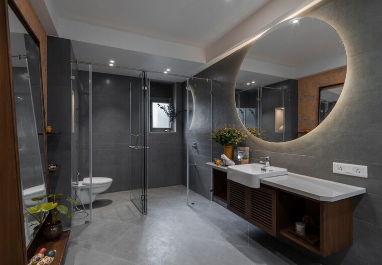 Washroom, sherwoods-96 3 Bedroom 1700 Sq.Ft. Apartment In Sevasi Vadodara 10478238