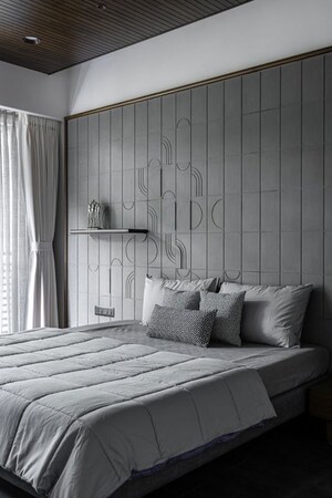 Bedroom in 3 BHK Apartment at Sherwoods 96, Sevasi – for Sale