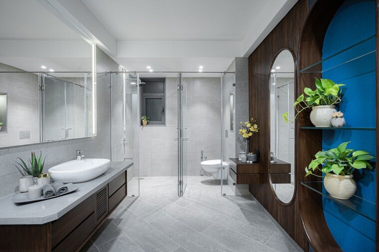 Washroom, sherwoods-96 3 Bedroom 1700 Sq.Ft. Apartment In Sevasi Vadodara 10478238