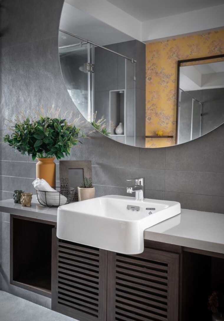 Washroom, sherwoods-96 3 Bedroom 1700 Sq.Ft. Apartment In Sevasi Vadodara 10478238