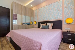 Bedroom in 3 BHK Builder Floor at Greater Kailash I – for Rent
