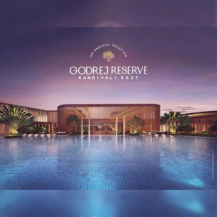 Swimming Pool, godrej-reserve-kandivali 3 Bedroom 1456 Sq.Ft. Builder Floor In Kandivali East Mumbai 10477149