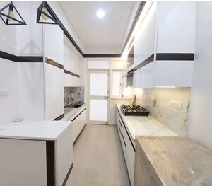 Kitchen in 2 BHK Apartment at Adani Aangan, Sector 89a – for Rent