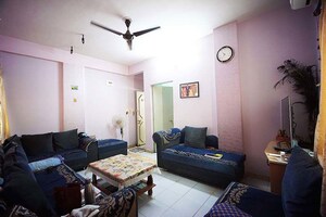 Living Room in 2 BHK Apartment at Ellisbridge – for Sale