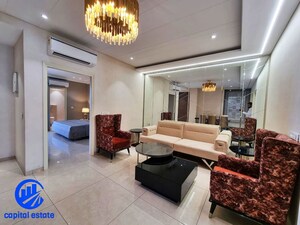 Living Room in 3 BHK Apartment at Preet Colony – for Sale