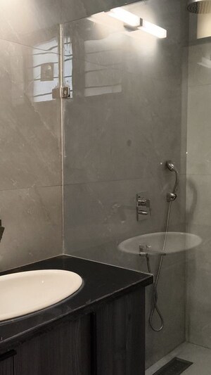 Bathroom in 4 BHK Builder Floor at Sector 27 – for Rent