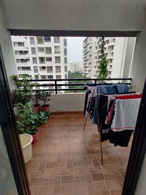 Balcony in 2 BHK Apartment at Woodland Apartments, Kothrud – for Rent