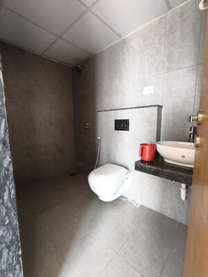 Bathroom in 2 BHK Apartment at Gera Planet Of Joy, Kharadi – for Rent