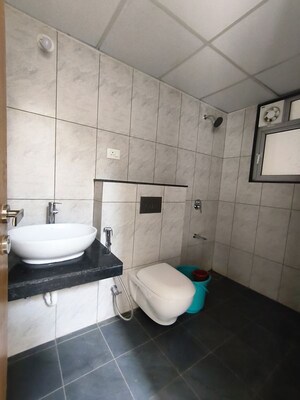 Bathroom in 2 BHK Apartment at Gera Planet Of Joy, Kharadi – for Rent