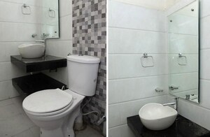 Bathroom in 3 BHK Builder Floor at Sector 40 – for Rent
