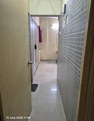 Bathroom in 2 BHK Apartment at Dosti Group Maitri Vatika, Kalwa – for Rent