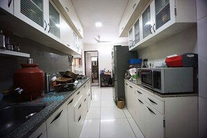 Kitchen in 3 BHK Apartment at Ellisbridge – for Sale