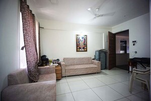 Living Room in 3 BHK Apartment at Ellisbridge – for Sale