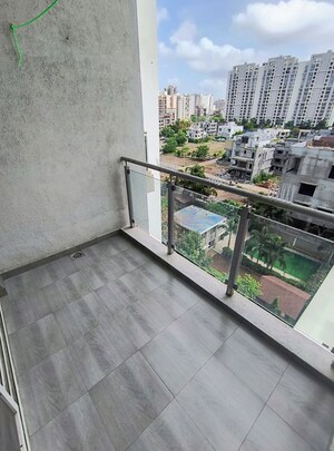 Balcony in 1 BHK Apartment at Arun Sheth Sanskriti, Wakad – for Rent