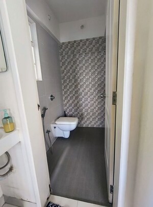 Bathroom in 1 BHK Apartment at Arun Sheth Sanskriti, Wakad – for Rent