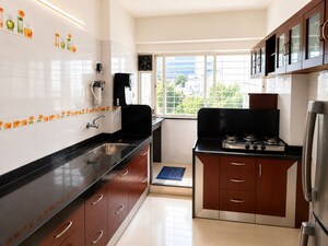 Kitchen in 3 BHK Apartment at Aundh Gaon – for Sale