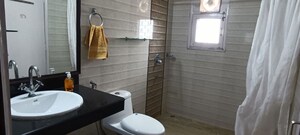 Bathroom in 3 BHK Builder Floor at Saket – for Rent