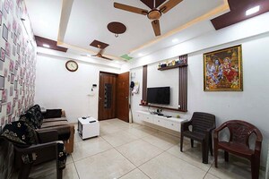 Living Room in 2 BHK Apartment at Ellisbridge – for Sale