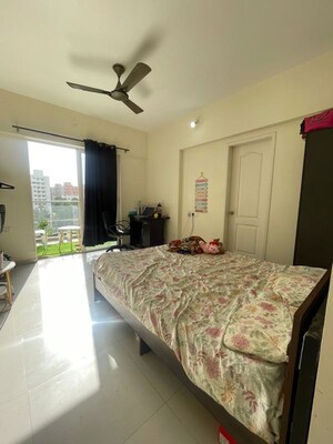 Bedroom in 3 BHK Apartment at Arun Sheth Sanskriti, Wakad – for Rent