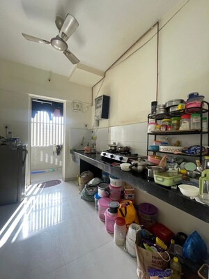 Kitchen in 3 BHK Apartment at Arun Sheth Sanskriti, Wakad – for Rent