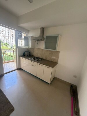 Kitchen in 3 BHK Apartment at Emaar Gurgaon Greens, Sector 102 – for Rent