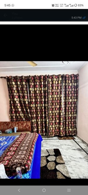 Bedroom in 1 BHK Builder Floor at Ansal Plaza Gurgaon, Palam Vihar – for Rent