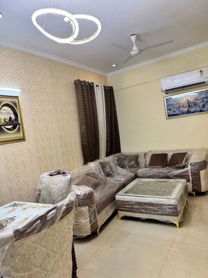 Living Room in 3 BHK Apartment at Affinity Greens, International Airport Road – for Rent