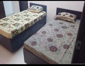 Bedroom in 2 BHK Apartment at Atlanta Apartment Wakad, Wakad – for Rent