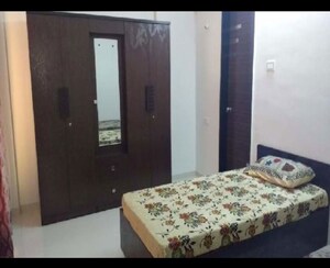 Bedroom in 2 BHK Apartment at Atlanta Apartment Wakad, Wakad – for Rent