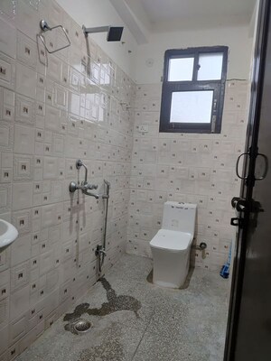 Bathroom in 2 BHK Builder Floor at Chattarpur – for Rent